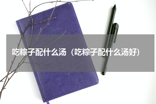 吃粽子配什么汤（吃粽子配什么汤好）