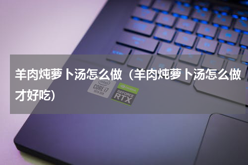 羊肉炖萝卜汤怎么做（羊肉炖萝卜汤怎么做才好吃）