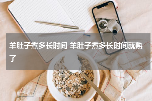 羊肚子煮多长时间 羊肚子煮多长时间就熟了