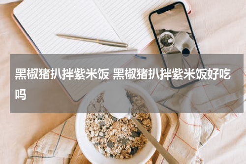 黑椒猪扒拌紫米饭 黑椒猪扒拌紫米饭好吃吗