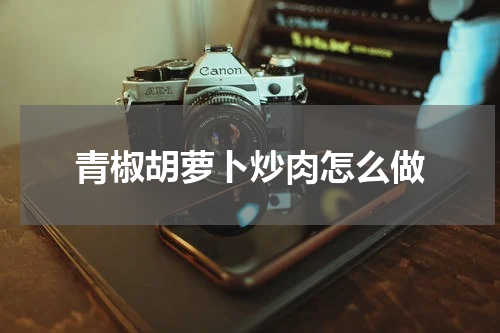 青椒胡萝卜炒肉怎么做