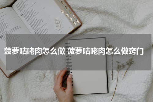 菠萝咕咾肉怎么做 菠萝咕咾肉怎么做窍门