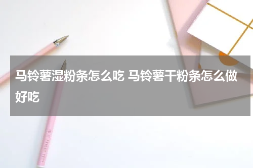 马铃薯湿粉条怎么吃 马铃薯干粉条怎么做好吃