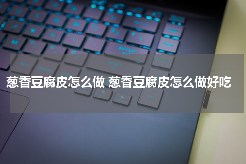 葱香豆腐皮怎么做 葱香豆腐皮怎么做好吃