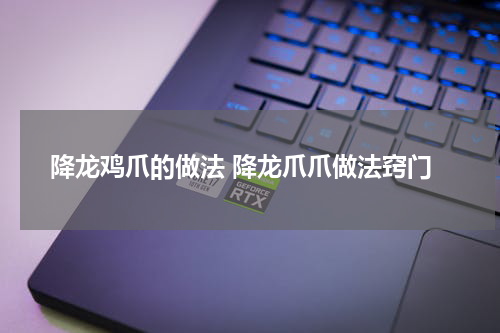 降龙鸡爪的做法 降龙爪爪做法窍门